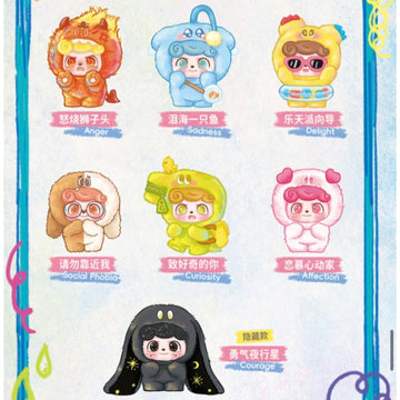 Q.Kid Emotional Hairy Monsters series