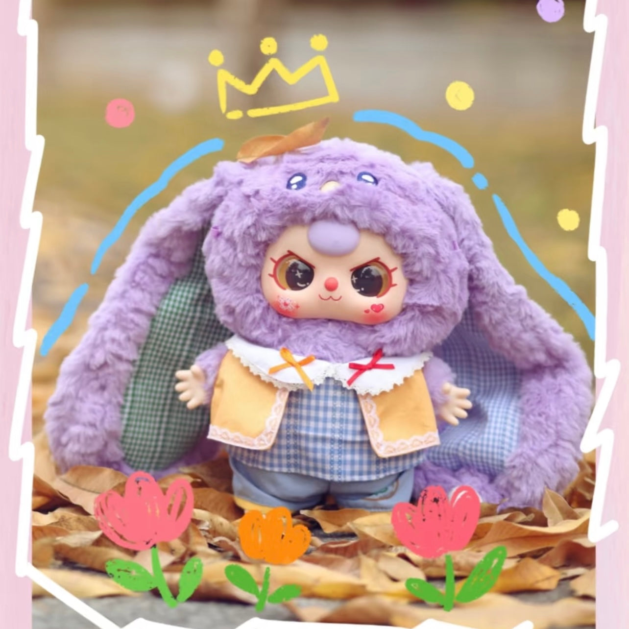 Baby Three 400% v2  Second Generation plush doll blind box