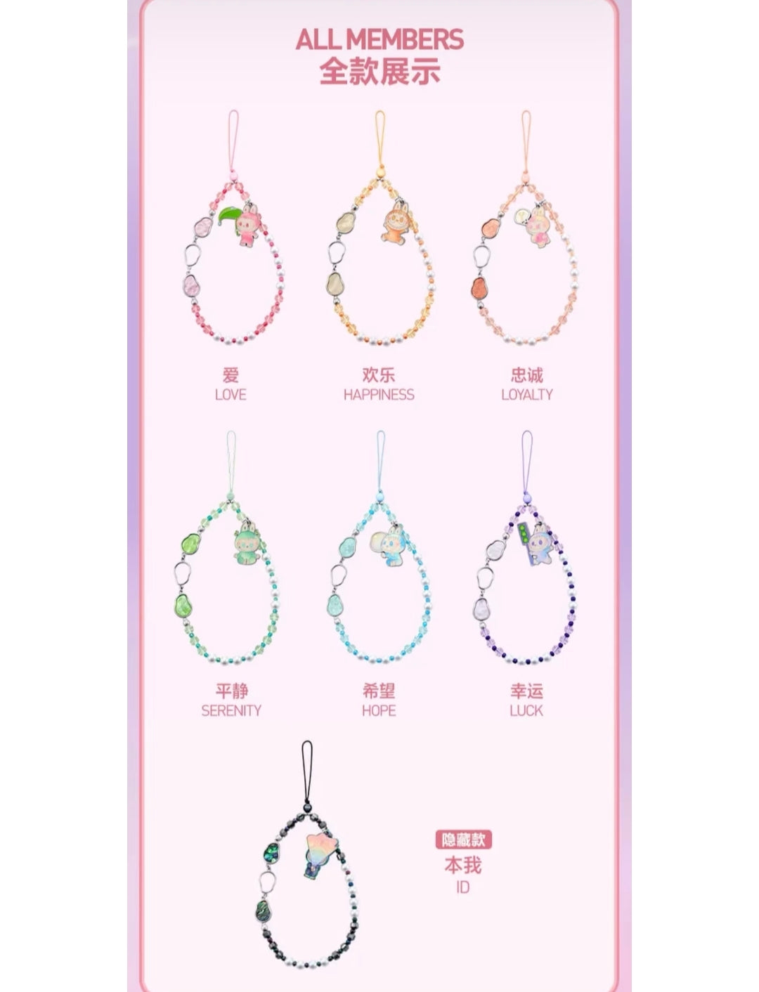 Phone charm Big into Energy phone  charm blind box