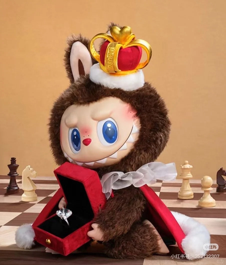 Labubu Letscheckmate 38cm plush doll The King large one pre-order